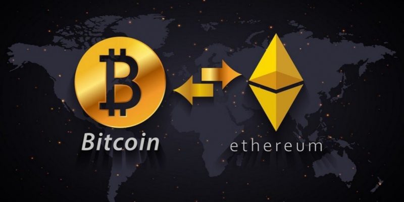 Bitcoin và Ethereum là hai đồng tiền điện tử mã hóa phổ biến nhất thế giới hiện nay
